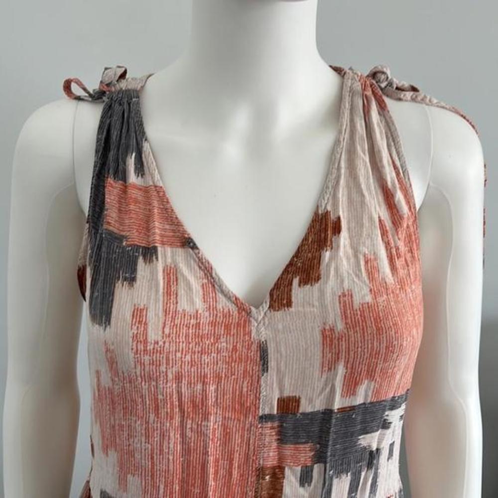 Susina dress small multi color patter tier design - Picture 2 of 6
